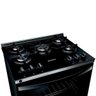 Fogão Brastemp 5 Bocas Preto com Mesa de Vidro e Turbo Chama - Bfs5Vce - 6