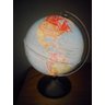 Globo Terrestre Político Prisma Iluminado Abajur 30cm - 4