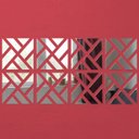 Ver imagem 6 de Espelho Decorativo Grande 1,60x0,80M Abstrato Quarto Sala