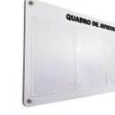Ver imagem 2 de Quadro de avisos gestão à vista 3 displays A4 Branco
