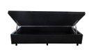 Ver imagem 2 de Cama Box Baú Solteiro 88x188x040 Premium Corino Preto
