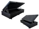Ver imagem 1 de Cama Box Baú Solteiro 88x188x040 Premium Corino Preto