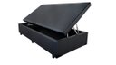 Ver imagem 3 de Cama Box Baú Solteiro 88x188x040 Premium Corino Preto