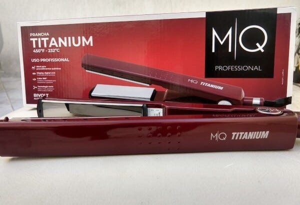 Prancha De Cabelo Titanium Marsala Mq Professional 450ºf - 5