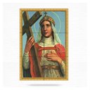 Ver imagem 1 de Quadro Santa Helena com a Santa Cruz 60x40 em Azulejos