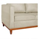 Ver imagem 5 de Sofá 3 Lugares Europa 180 cm Estilo Conforto e Elegância Suede Bege - ADJ Decor