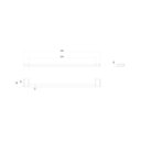 Ver imagem 2 de Porta Toalha Barra 60cm Deca You Dark Antracite - 2040.gf104.060.mt