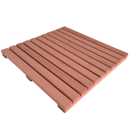 2 Deck Madeira Modular 50x50 Natural Área Interna e Externa - 2