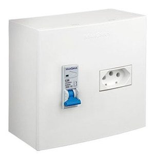 Caixa De proteção Slim Versatil - CP1-10.1 Disjuntor Unipolar 10 A