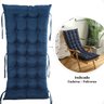 Almofada Futon Assento P/ Cadeira de Balanço Espreguiçadeira Art Decor E-commerce - 2