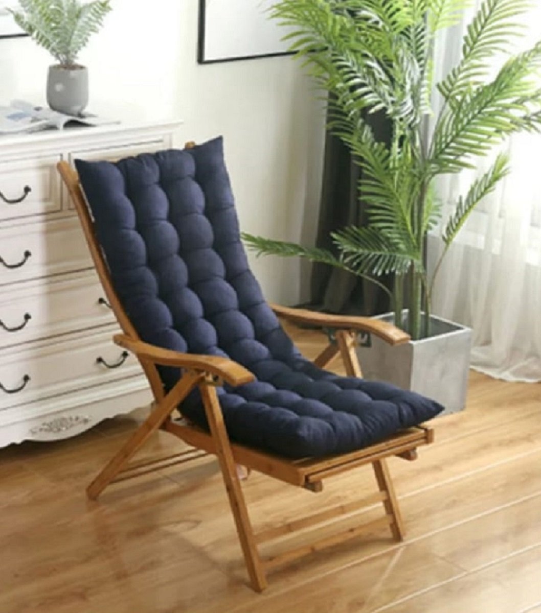 Almofada Futon Assento P/ Cadeira de Balanço Espreguiçadeira Art Decor E-commerce - 2