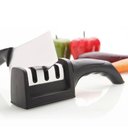 Ver imagem 2 de Amolador Afiador Facas Diamantado Suporte 3 Niveis de Afiar