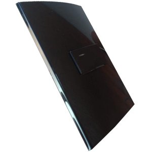 Conjunto 4x2 linha Ebony Sleek Alto brilho - 1Variador de Luminosidade e Velocidade 127V