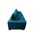 Ver imagem 2 de Sofá Retrátil e Reclinavel Oklahoma 2,12 Mts Com Molas e Pillow no Assento Azul-WS