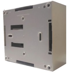 Caixa Versatil Sobrepor Branco - 4x4" 2 Tomadas 2p+t 20 A+2 Interruptor Simples separados - 2