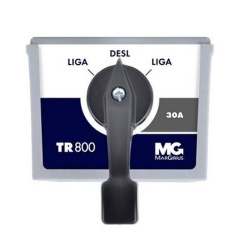 Chave De Transferência Manual -Série Tr-800 Al Margirius 40 A Reversão De Linha