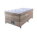 Ver imagem 5 de Cama Box Solteiro Colchão Ortofirm + Box 88x188x71 Double Face Espuma D33 Dourado