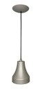 Ver imagem 2 de Lustre Luminária Pendente Utron Alumínio Bell Vexo 12cm - Cinza