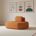 Ver imagem 1 de Sofá Módulo Chaise 165cm Orgânico Sala berlim bouclê K01 - D'Rossi