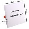 Painel Plafon Led Quadrado 24w 3000k Bivolt 17x17cm Borda Infinita - 4