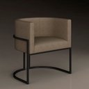 Ver imagem 3 de Poltrona Estofada Oregon Preto Fosco/suede Capuccino - M. Arapongas Preto Fosco/suede Capuccino