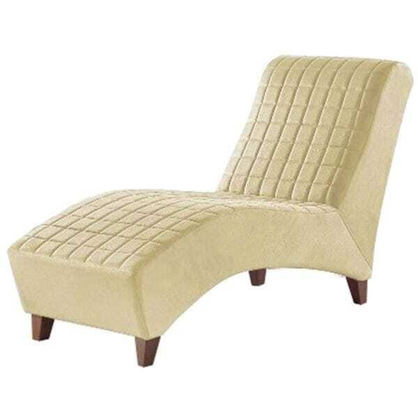 Poltrona Divã Chaise Longue Individual Bege MadeiraMadeira