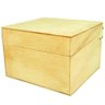 Caixa Fichário em Madeira Pinus Luxo - 6x9 - 25x26x19 Cm - 2