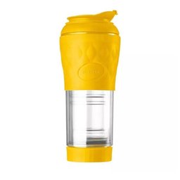 Cafeteira Pressca Portátil por Pressão Manual 350ml Amarelo - 2