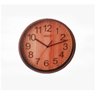 Relógio De Parede Redondo Modelo Madeira 25cm - 1