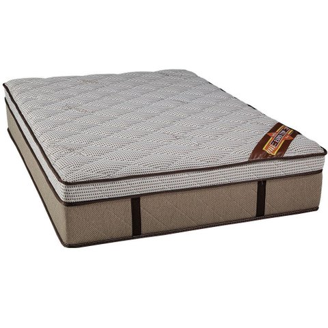 Colchão Casal Molas Ensacadas com Espuma Hiper Soft D33/d40 Suporta 130kg Antiderrapante 34cm Altura