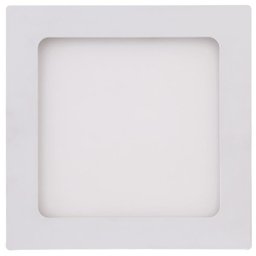 Painel Led Embutido Quadrado 22,5X22,5cm Amarelo 18w - Brilia 438251 - 1