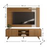 Painel para Tv Leme com Rack Brazos - Colibri Móveis - Freijo - 3