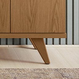Painel para Tv Leme com Rack Brazos - Colibri Móveis - Freijo - 5