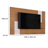 Painel Home Extensível para TV até 55 Polegadas Delfos Colibri Móveis - 3