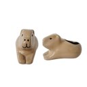 Ver imagem 2 de Vaso Cerâmica Capivara 14x8x8 Cm – Encanto e Originalidade na Sua Decoração