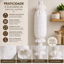 Ver imagem 3 de Organizador Sacolas Plasticas Puxa Saco Dispenser Parede Cozinha Multiuso