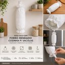 Ver imagem 7 de Organizador Sacolas Plasticas Puxa Saco Dispenser Parede Cozinha Multiuso