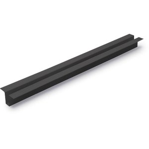 Kit 15 Un - Perfil Cartola 3000 Mm - 15 X 25 X 11 X 25 X 15 - Preto