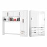 Guarda Roupa Casal Modulado Sevilha 5 e 2 Portas 8 Gavetas Carioca Móveis - 1