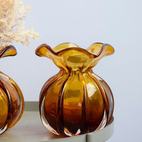 Vaso de Flores Trouxinha Âmbar 10cm | Formosinha