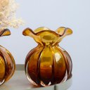 Ver imagem 1 de Vaso de Flores Trouxinha Âmbar 10cm | Formosinha