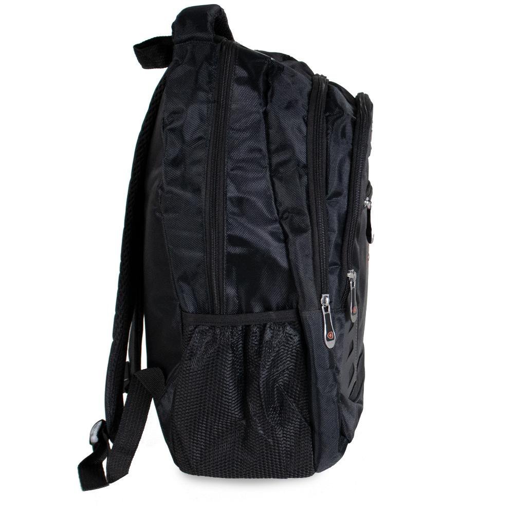 Conjunto Mala de Bordo Lucerna Preta + Mochila para Notebook Interlagos Swiss Move - 10