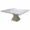 Mesa de Jantar Resina Cor Off White Modelo Alba 1,80x0,90 - 1