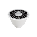 Ver imagem 1 de Ralo Sifonado Redondo com Saída para Baixo 100 X 40mm Branco e Cromado Durín