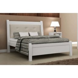 Cama Casal Cabeceira Estofada Arez Rufato - 1 Cama Casal Cabeceira Estofada Arez Rufato - 1