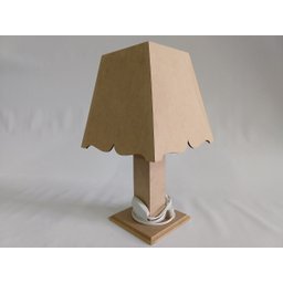 Kit Bebe Higiene Madeira Mdf Cru 7 peças Liso - 3