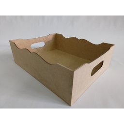 Kit Bebe Higiene Madeira Mdf Cru 7 peças Liso - 4