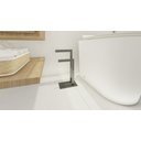 Ver imagem 4 de Toalheiro Duplo Pia Bancada Lavabo Porta Toalhas 32cm Banheiro Aço Inox Polido Linha Larissa Stainle