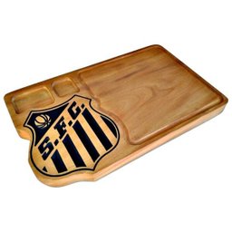 Tábua de Churrasco Carne Santos Times 30x50x3,5cm - 1 Tábua de Churrasco Carne Santos Times 30x50x3,5cm - 1