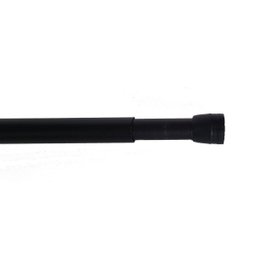 Tubo Extensível Multiuso Preto Cortina Armário 60 a 90cm - 2